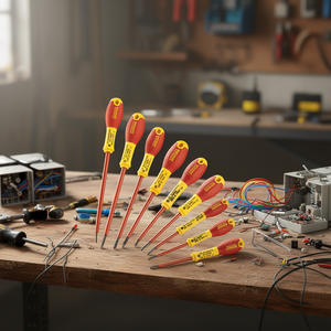 Stanley Fatmax Insulated <b>Screwdriver</b> <b>Set</b> 10 Piece 1000V Electrician Tools - Product Image 3