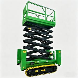 Offre Spéciale : Plateforme Élévatrice Ciseaux Auto-Nivelante 6m, 8m, 10m, 12m, 320kg pour Chantiers Boueux - Fourniture B2B - Product Image 1