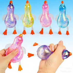 Hot Selling New Maltose Duck Stress <b>Ball</b> Super Soft TPR Portable <b>Squeeze</b> Toy Stress Relief for Adults - Product Image 2