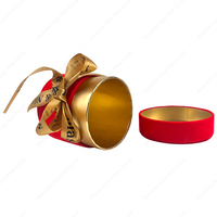 Carton Papier Tube Cylindre De Poche Haut De Gamme Cylindrique Conteneur Carton Coffrets Cadeaux Avec Ruban
