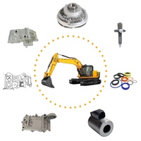 Pièces d'excavatrice JS130 JS200 JS220 30/927046 30/927047 320/04482 320/04482 320/A4198 716-30281 02-202524 991/00025 332D/1796