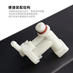 วาล์วระบายแรงดันพลาสติกแบบเกลียว 1-3 บาร์ 12-15 บาร์ สำหรับระบบท่อประปา - Product Image 3