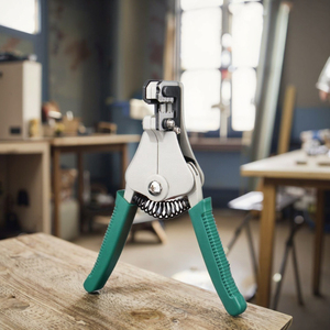 Coupe-boulons miniature automatique, outil multifonctionnel pour dénuder les fils, avec pinces à peler et à tirer en acier au carbone pour électriciens et bricoleurs - Product Image 1