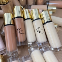 Fond de teint liquide mat à couvrance totale, longue tenue, contrôle du sébum, fini naturel, pour tous les types de peau