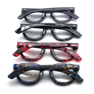 Gafas de lectura de montura superior, anteojos ópticos de acetato hechos a mano - Product Image 6