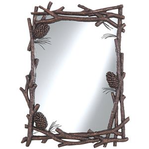 Miroir mural en métal de la plus haute qualité Miroir de décoration murale de salle de bain au design unique pour la meilleure vente à un prix abordable - Product Image 2