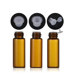 2ml 3ml Amber Glass Dropper Bottle Small Sample Vial Glass 5ml Essential Oil Perfume Bottles