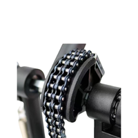 Support de double pédale de grosse caisse à entraînement direct en métal pour batterie longboard réglable – Vente en gros