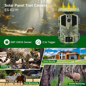 4K/30fps hỗ trợ pin lithium chạy bằng năng lượng mặt trời ngoài trời 4G săn bắn hồng ngoại nhìn đêm không dây trò chơi săn bắn Camera - Product Image 3