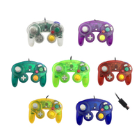 Pengendali Game Berkabel Klasik, Joystick Gamepad untuk Konsol Game NGC GameCube