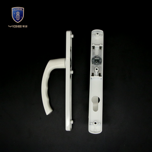 Maniglia per Serratura a Mortasa in Lega di Alluminio Bianca Personalizzata per Set Serratura Esterna Porta, Leva per Porta di Casa - Product Image 3