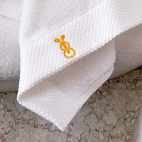 Serviettes de bain, de visage et de toilette en coton 100% tissé, couleur unie, SPA, haute qualité, luxe 5 étoiles, ensemble de serviettes de bain pour hôtel