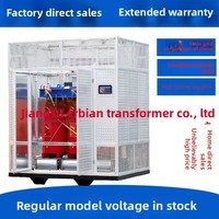 Transformateur de puissance triphasé sec SCB14-800KVA, haute tension 10KV, type boîtier intérieur, cuivre, Jiangsu