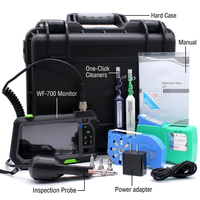 Microscopio de Inspección Digital ONEFIND WF700VK 400x Portátil con Pantalla LCD HD de 4.3 Pulgadas, Sonda de 1.25mm y 2.5mm para Limpieza de Fibra Óptica FTTH