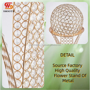 Base de Hierro para Centro de Mesa de Boda con Color Personalizable para Decoración de Mesa - Exhibición de Lujo para Eventos de Boda - Product Image 2