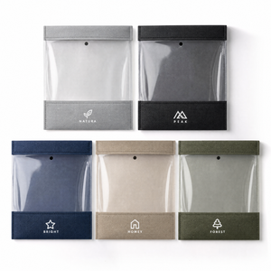 Sac enveloppe non tissé avec bouton pression, pochette non tissée recyclable, impression personnalisée pour le rangement des vêtements, emballage réutilisable - Product Image 5