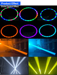 Mini 7R 230W chùm di chuyển đầu ánh sáng với LED Pixel Vòng DMX512 sân khấu DJ Disco <span class=keywords><strong>Sharpy</strong></span> chùm ánh sáng - Product Image 5