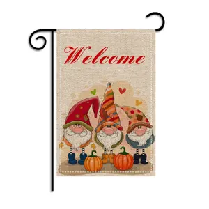 Custom Welcome Garden Flag 12*18 Inch Small Vertical Double Sided Seasonal Outside Decor for Yard Farmhouse