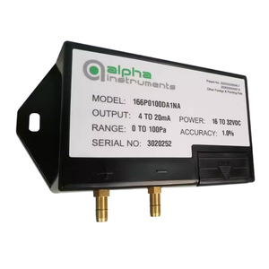Transmisor de Presión Diferencial Alpha Instruments 166P5000DA1NA 0 a 5.0Kpa Salida de 4 a 20mA HVAC - Product Image 2