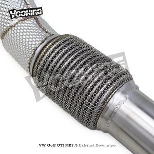 Tuyau d'échappement OEM pour VW <span class=keywords><strong>GOLF</strong></span> <span class=keywords><strong>7</strong></span>/<span class=keywords><strong>7</strong></span>.5 MK7/MK7.5 <span class=keywords><strong>GTI</strong></span> 2.0T 2014-2020 Racing SS304 Free Flow Pipe - Product Image 3