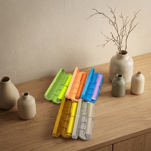 Reusable Injection <b>Pen</b> <b>Multiple</b> <b>Colors</b> Durable Rainbow <b>Color</b> <b>Pen</b> Injector with Storage Box Adjustable Dose 3ml Cartridge Set - Product Image 1