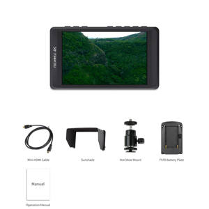 FEEL WORLD FW450 Broadcast Assistant <span class=keywords><strong>Monitor</strong></span> 4,5 "HD IPS 1280x720 HDMI 4K Eingang <span class=keywords><strong>Audio</strong></span> überwachung Benutzer definierte Waage - Product Image 6