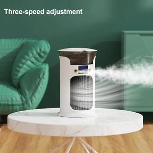 Nouveau Refroidisseur d'Air USB Portable, Petit Ventilateur Multifonctionnel pour la Maison, Climatiseur Humidificateur de Bureau et d'Extérieur - Product Image 4