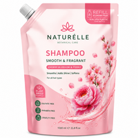 Sachet de recharge vertical avec bec verseur pour savon liquide, qualité alimentaire, sans BPA, pour emballage de détergent