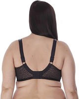 KOSTENLOSE MUSTER Glatter elastischer Bügel-BH aus Damen spitze, nahtloses, transparentes Futter mit verstellbaren Schulter gurten