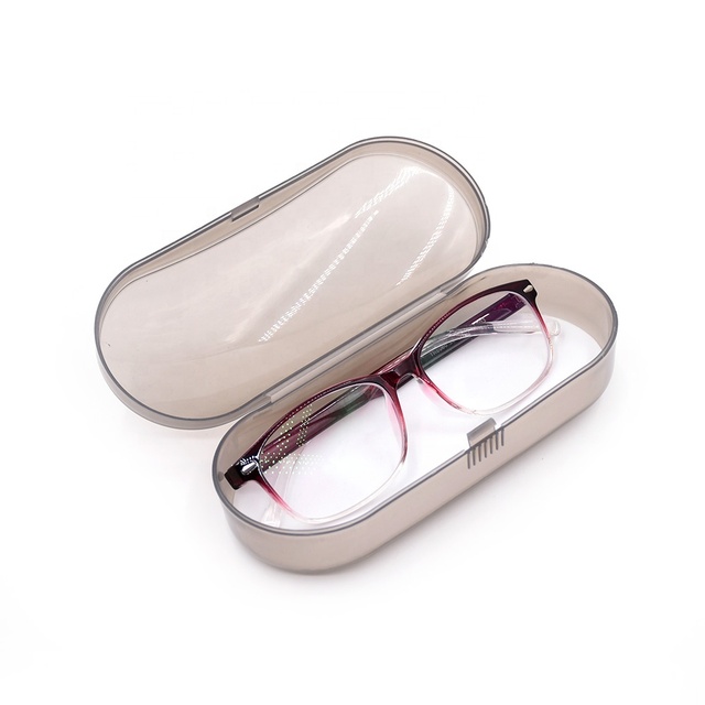 Bestpackaging Customize Plastic Glasses case Eye Glasses Plastic case for Glasses Custom logo Sunglasses Packaging case