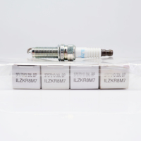 Bougie d'allumage en iridium et platine NGK ILZKR8M7/93273 d'origine, référence OE 3707010-39L-BP pour HONGQI 3.0T (CA6GV30TD) - Emballage HONGQI