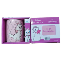 Mug à soupe réutilisable en porcelaine 3D personnalisé avec logo, motif chat rose de dessin animé pour enfants, écologique, 11 oz