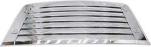 Chrome plating Engine <b>Louver</b> Guard Hood Air <b>Vent</b> Grille Panel Cover 20880500 For Hummer H3 2006-2010 H3T 2009-2010 - Product Image 2