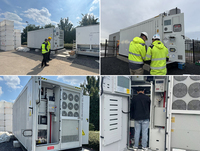 Sistem Penyimpanan Energi MATE 3MWh 5MWh, Baterai Lithium Ion 20ft Terintegrasi dalam Kontainer BESS untuk Pusat Data dan Mikrogrid