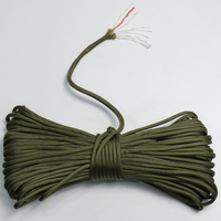 Corde multifonctionnelle 10 brins en nylon résistant à l'usure, corde de parapluie, corde d'allumage, corde tressée pour bracelet, corde de fixation, corde pour couverture de séchage