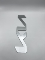 Placa de identificación de aluminio Placa de identificación Espacios en blanco Metal anodizado Rectángulo personalizado Cepillado Liso Europa Logotipo de marca de metal personalizado Estampado