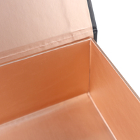 Coffrets cadeaux magnétiques en carton avec rubans, recyclage des tailles d'impression personnalisées, vente populaire,