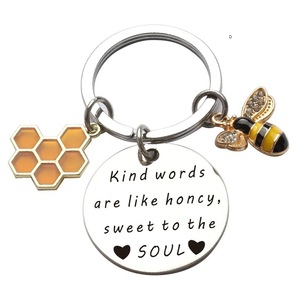 Regali di natale per insegnanti portachiavi in metallo regali sarai sempre ape il mio insegnante preferito grazie regali ape taglia unica - Product Image 3