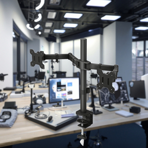 New Arrival Heavy-Duty hoàn toàn có thể điều chỉnh 90 độ thép bàn núi Dual màn hình hỗ trợ 2 máy tính 30 inch màn hình cánh tay - Product Image 3