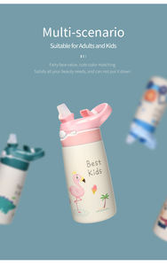 AOHEA Vente en gros de gobelets à café de voyage en acier inoxydable, thermos à double paroi isolé sous vide, bouteille d'eau - Product Image 4