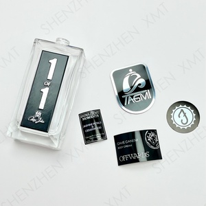 Thương Hiệu Riêng Nước Hoa Nhãn Tự Làm Thiết Kế Sang Trọng Hương Thơm Chai Thủy Tinh Nhôm Sticker Kim Loại Decals Cho Chai Gói - Product Image 6