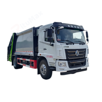Nouveau camion compacteur de déchets diesel à chargement arrière pour rues urbaines compactes et gestion des déchets, compacteur de déchets diesel 4x2 manuel
