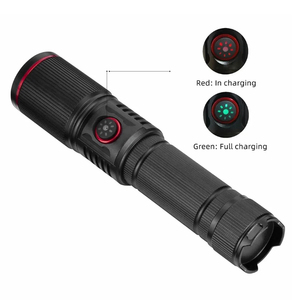 18650 pin Powered nhôm tia cực tím đèn pin loại C USB sạc <span class=keywords><strong>Zoom</strong></span> 365/395nm đen ánh sáng <span class=keywords><strong>UV</strong></span> đèn Pin - Product Image 3