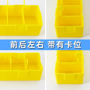 Medicine Dispensing Tray 4 Colors 20/40/60 Compartments Morning Afternoon Cup Oral Medication <b>Storage</b> <b>Desktop</b> <b>Drawer</b> Organizer - Product Image 2