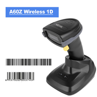 Lecteur de codes-barres sans fil Bluetooth USB portable haute vitesse A66dz avec support, directement de l'usine