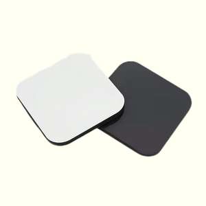 Kit de fixation magnétique pour photos, autocollants magnétiques carrés, aimants en caoutchouc puissants, aimants muraux pour affiches métalliques - Product Image 1