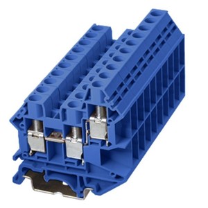 Machiyo DKN Series Screw Terminal <b>Block</b> DK6N-TN/PE/RD/BL 6mm Wire Diameter Guide Rail <b>Mounting</b> VDE Certified - Product Image 4