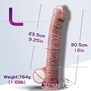 Grenz überschreitende Vorhaut Soft Liquid Silicone Super-Simulation Fernbedienung 100% wasserdichter <span class=keywords><strong>Dildo</strong></span> Weiblicher Mastur bator Adult Sex - Product Image 6