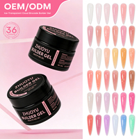 Fournitures en gros pour ongles DIY : Gel d'extension d'ongles sans TPO, sans HEMA, couleurs pailletées, écologique et longue durée