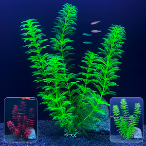 2025 nuovo commercio all'ingrosso di <span class=keywords><strong>acquario</strong></span> decorazione <span class=keywords><strong>acquario</strong></span> accessori acquatici subacquea di plastica artificiale <span class=keywords><strong>acquario</strong></span> pianta - Product Image 1